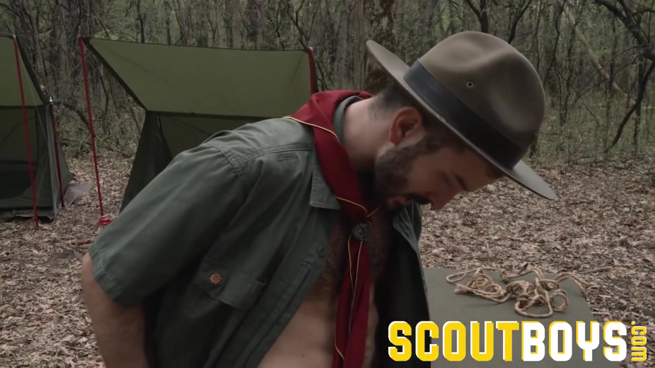 Scoutmaster Breeds His Scout Apprentice