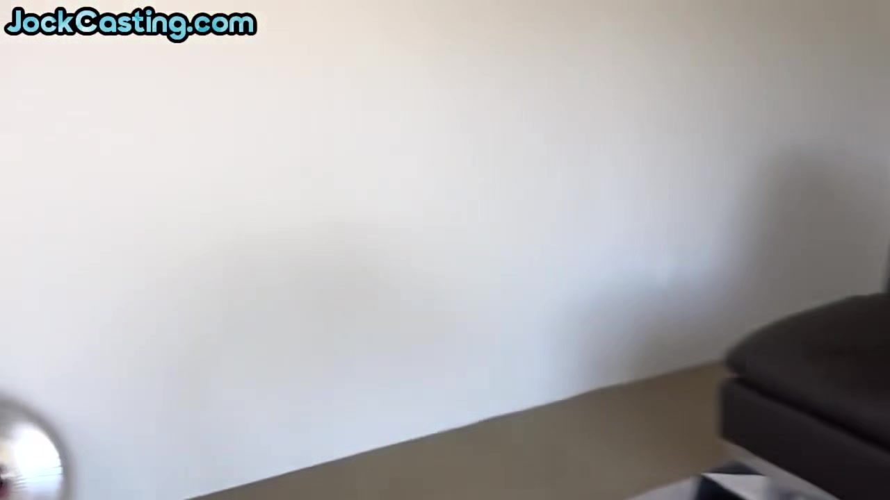 Amateur Sexy Jock Jerks Dong On Casting After Interview