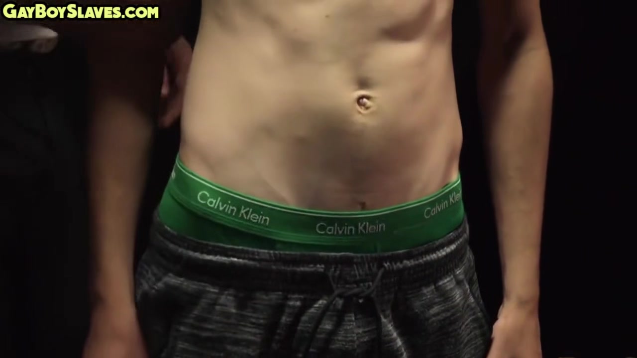 Submissive Oiled Skinny Twink Anallytoyed With Dildo By