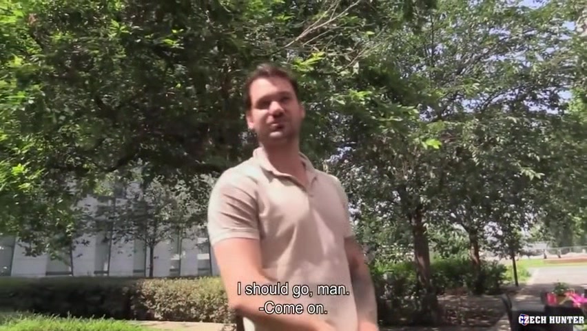Czech Hunter In Chubby Czech Dude Bottoms For A Very Hard Dude