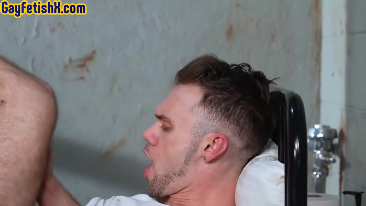 Fisted Stud Fists His Jail Roommate Till Big Cumshot