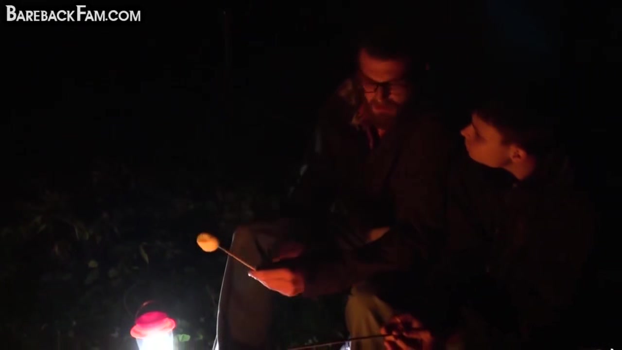 Twink Stepson Barebacked In Tent Outdoor By Perv Stepda