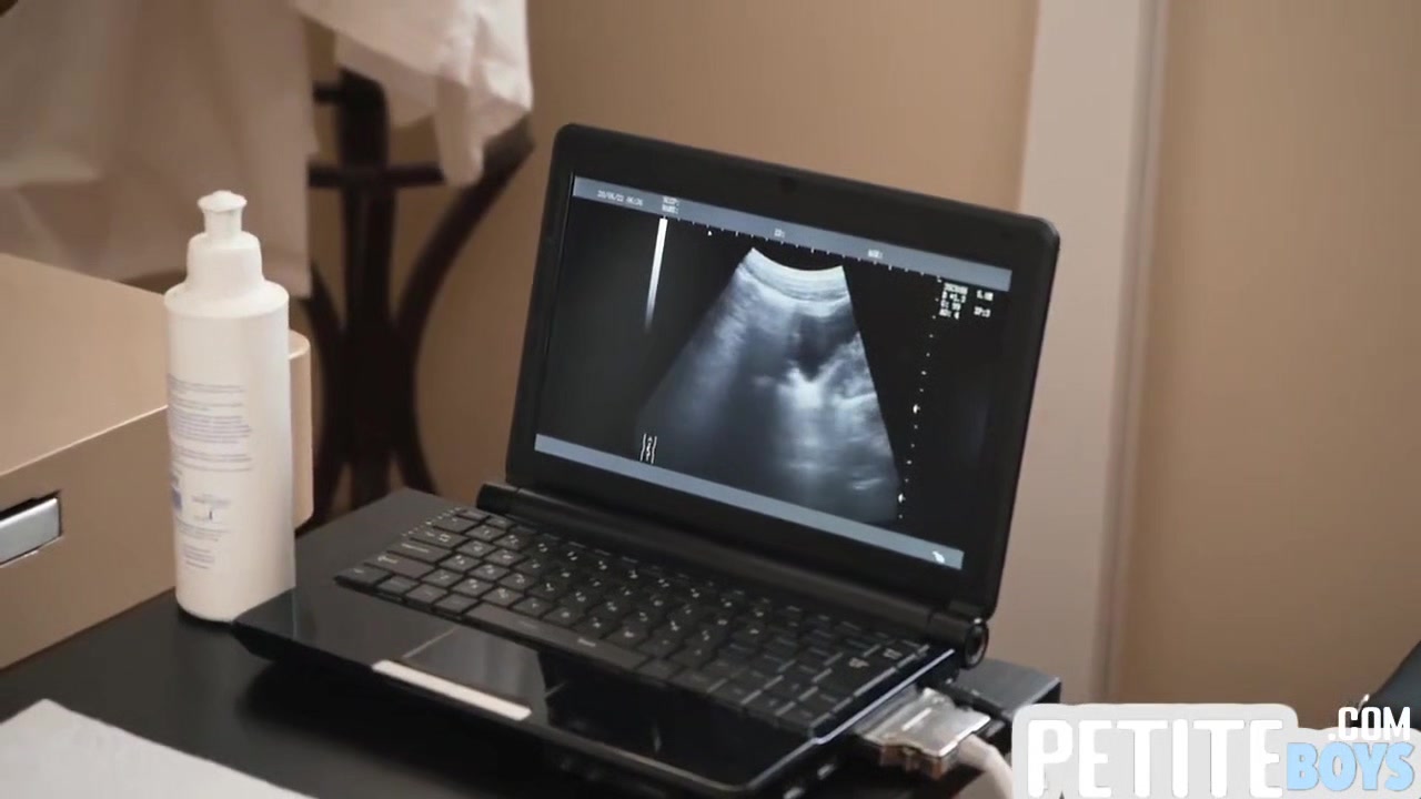 Petite Twink Assfingered By Doctor During Ultra Sound
