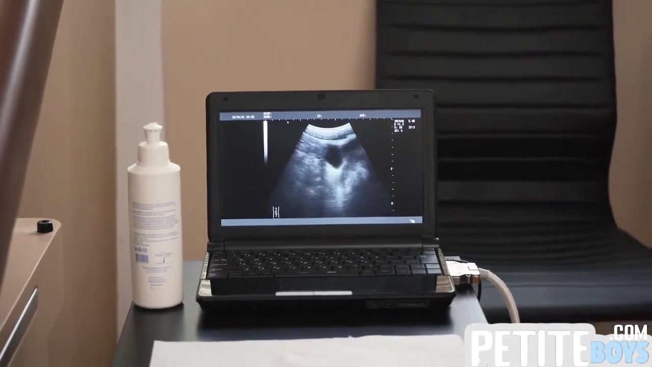 Petite Twink Assfingered By Doctor During Ultra Sound