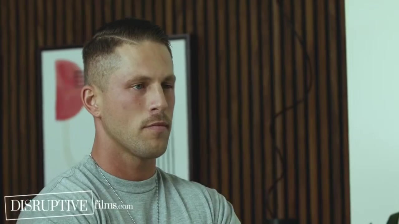 New Recruit Takes Rough Pounding By 2 Army Vets In Bareback Threesome
