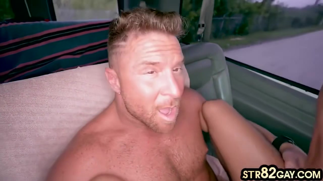 Real Str8 Picked Up Hunk Fucks Gay Stud In Van Till Cum