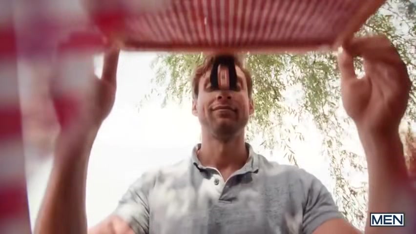 Dom King And Malik Delgaty In Sneaky Picnic Fuck Featuring And Men With And