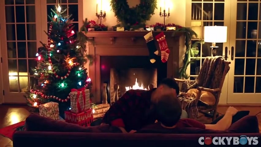 Seth Cain And Daniel Evans - And Christmas Kink With And