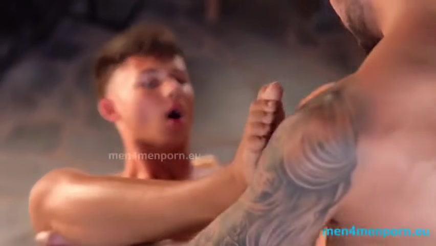 Incredible Adult Clip Homosexual Tattoo Crazy Show