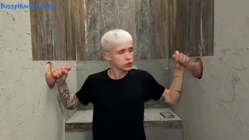 I Went To Masturbate In The Toilet, But In The End They Stuffed Me In My Mouth And