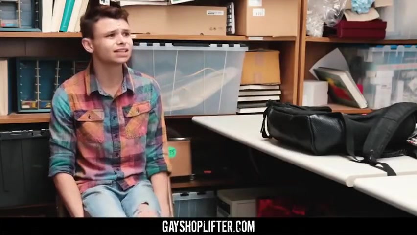 Shoplifter Twink Shoplifter Boy Barebacked By Security Guard For Stealing