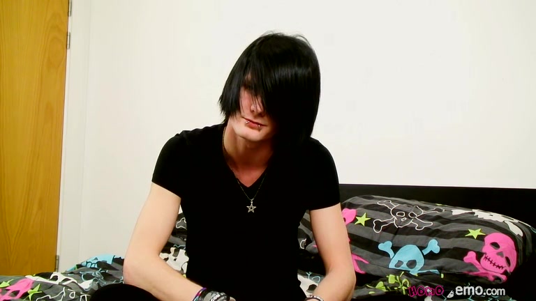 Dutch Emo Boy Aiden Jacks His Tasty Dick! - Aiden Riley Jerks