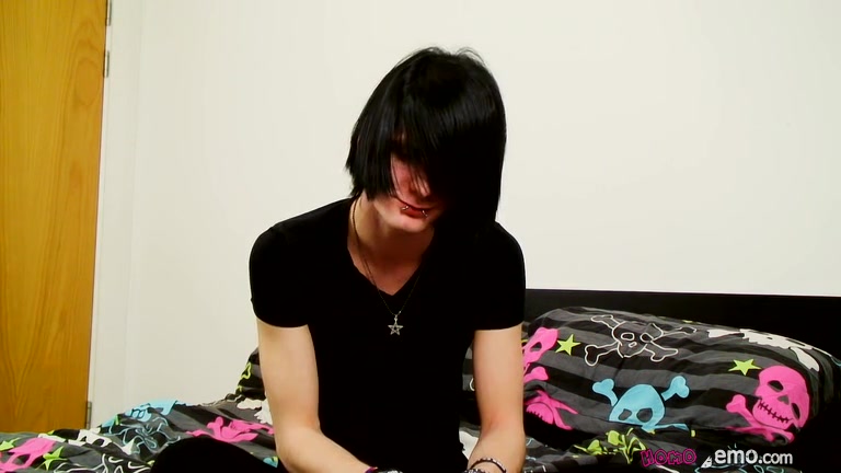 Dutch Emo Boy Aiden Jacks His Tasty Dick! - Aiden Riley Jerks