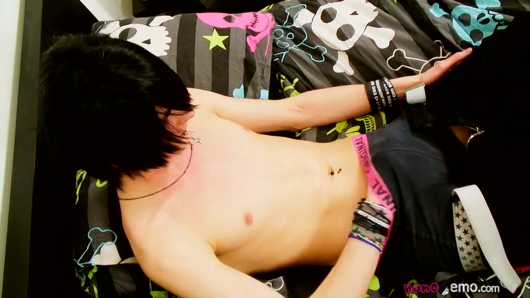 Dutch Emo Boy Aiden Jacks His Tasty Dick! - Aiden Riley Jerks