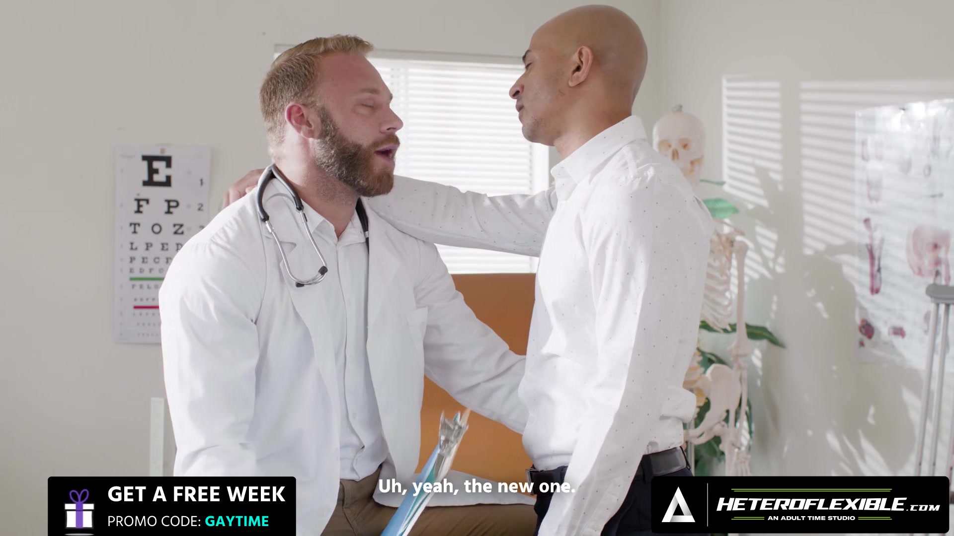 HETEROFLEXIBLE - Lustful Doctor Brogan Has Amazing Anal Swap Fuck With Boyfriend Zario Travezz