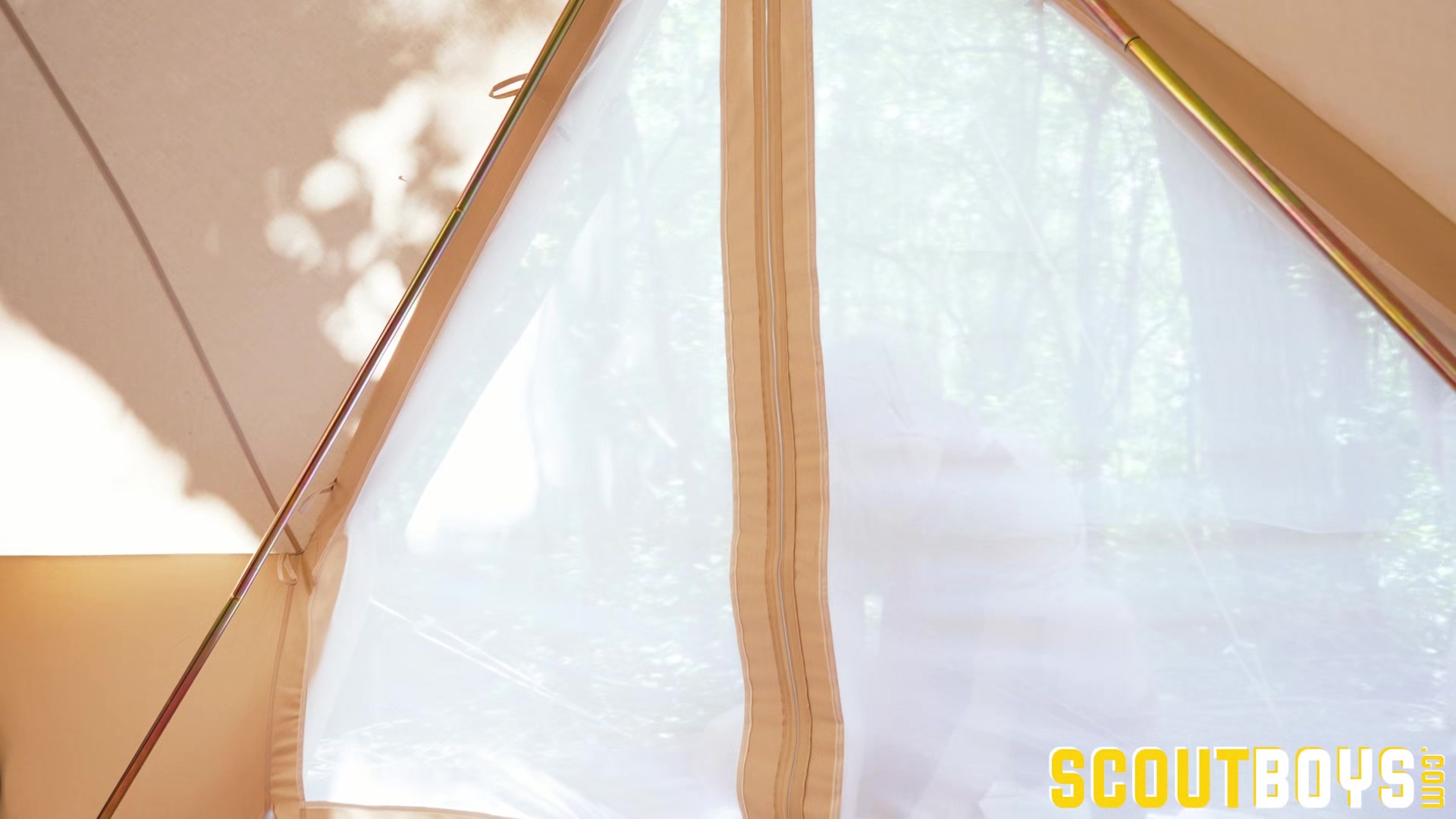 ScoutBoys Twink Logan Cross excited by hot DILF's big dick
