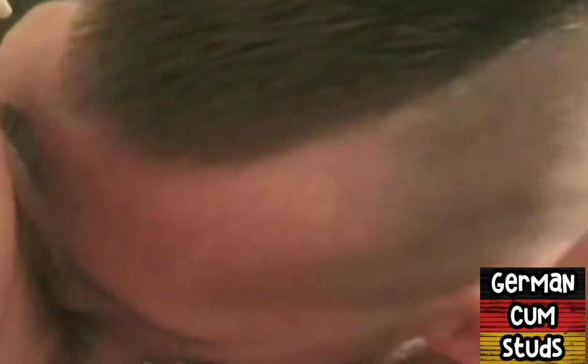 Masked amateur German gay sucks while fucked in 4some