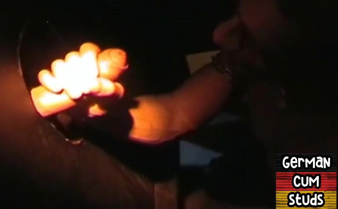 Gloryhole German stud sucks cock 4 facial in amateur closeup
