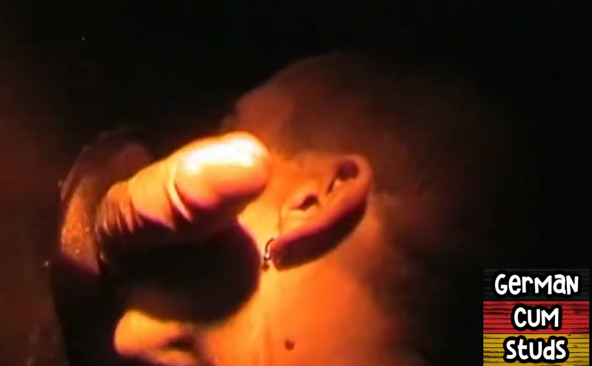 Gloryhole German stud sucks cock 4 facial in amateur closeup