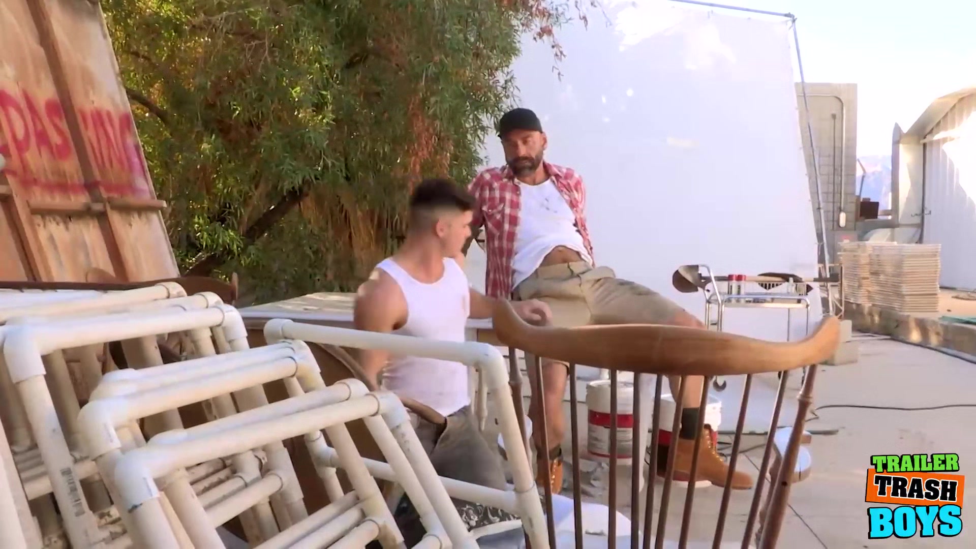TRAILERTRASHBOYS Jock Devin Franco Banged By Drew Sebastian