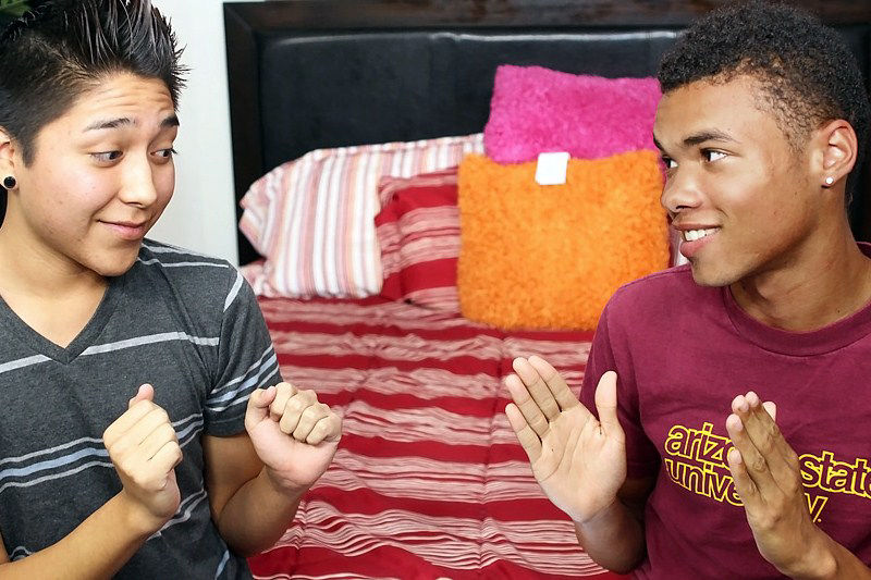 Brycen Russell, Conner Bradley And Robbie Anthony - Invited For A Twink Threeway