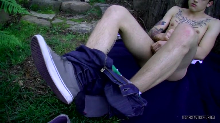 Wanking In The Woods With Chris - Chris Porter