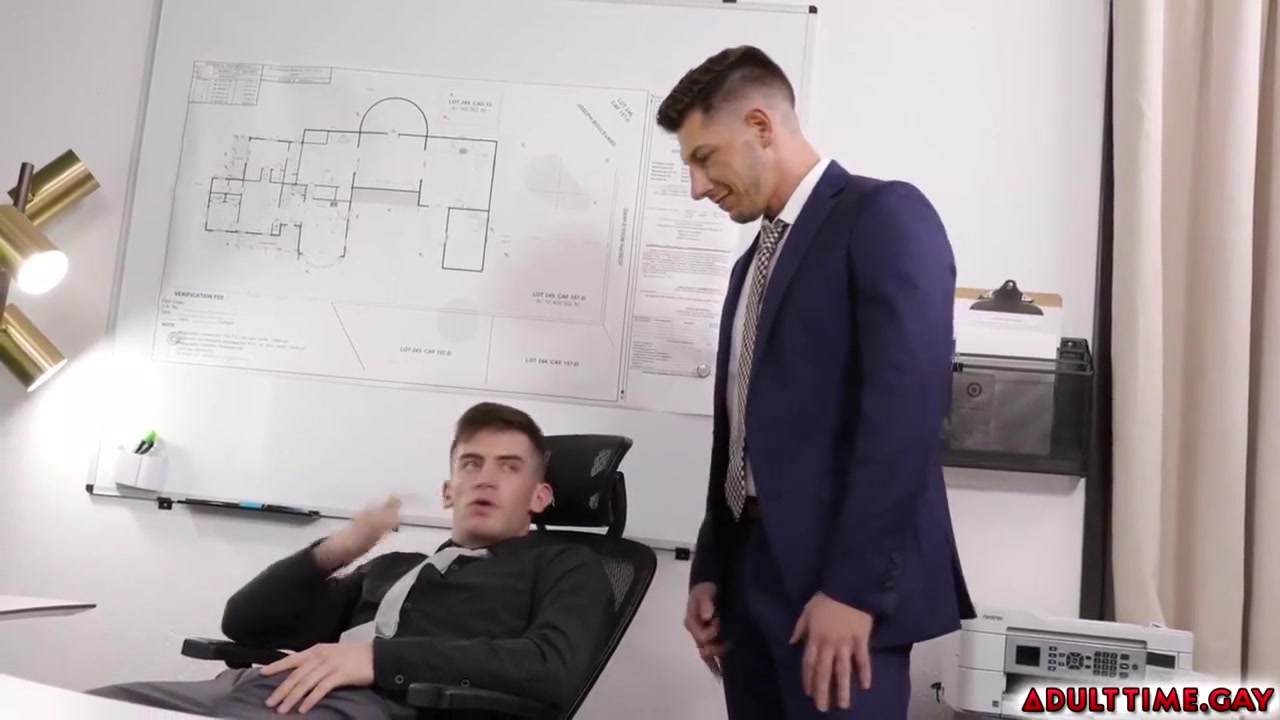 Rubbing Dick In The Office Caught By Boss