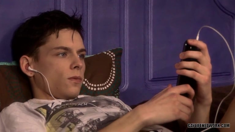 Slim Twink Loves His Toys - Aaron Aurora