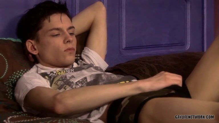 Slim Twink Loves His Toys - Aaron Aurora