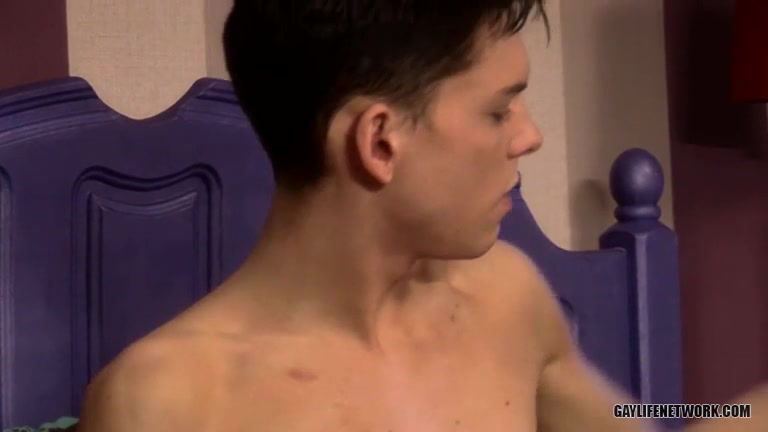 Slim Twink Loves His Toys - Aaron Aurora