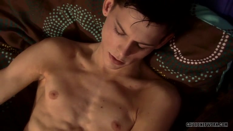 Slim Twink Loves His Toys - Aaron Aurora