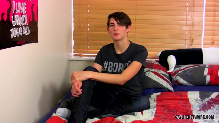 Emo Boy Shoots His Load - Kyle Dickson