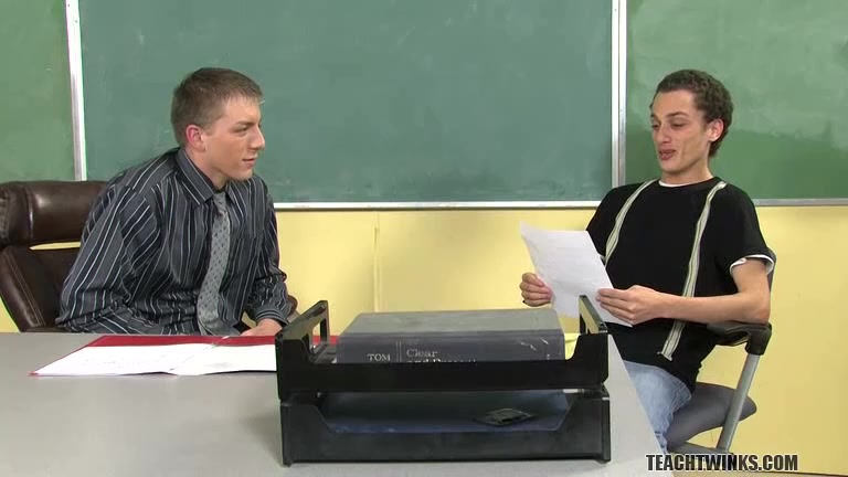 Oral Report With A Blowjob - Tyler Dawsen & Phillip Ashton