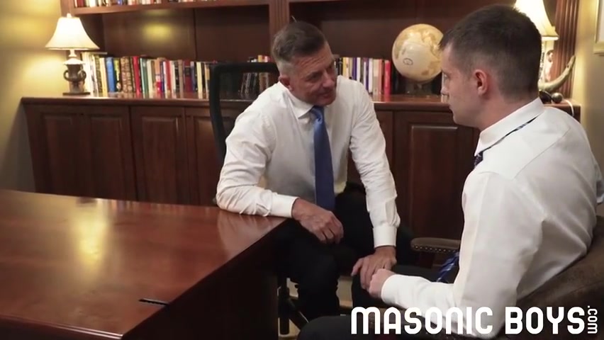 Matthew Figata And Maxx Monroe In Dilf Master Fucks Boy Across His Office Desk