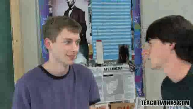 Hardcore Gay Boys in the Classroom - Jeremy Sommers & Robbie Hart