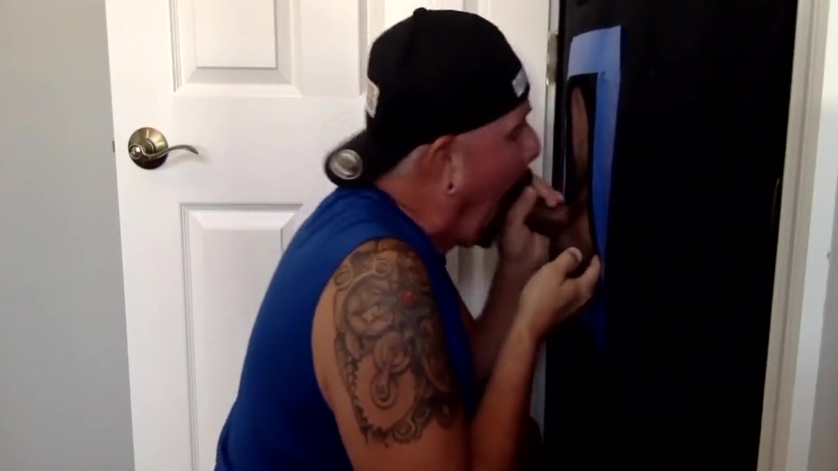 Gloryhole Loving Amateur Dilf Sucks And Jerks Gloryhole Cock
