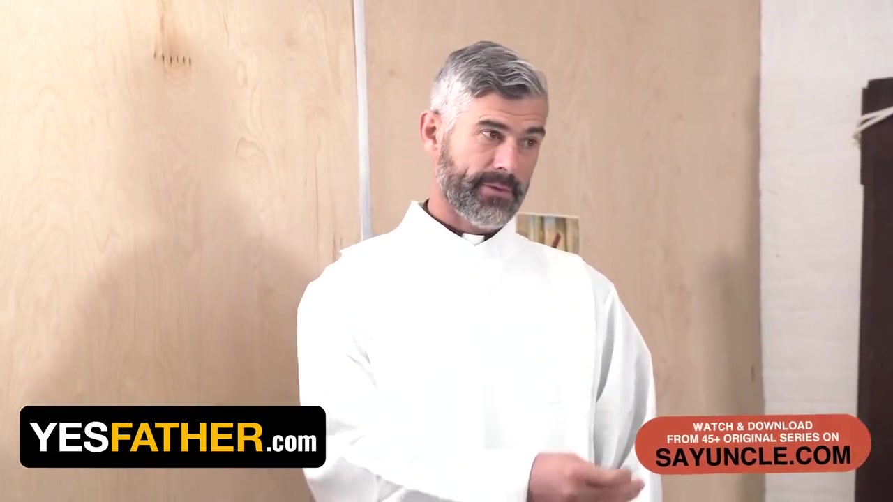 Kinky Priest Strips Altar Boy And Fills His Booty With Jizz - Bill Farnsworth And Carter Ford