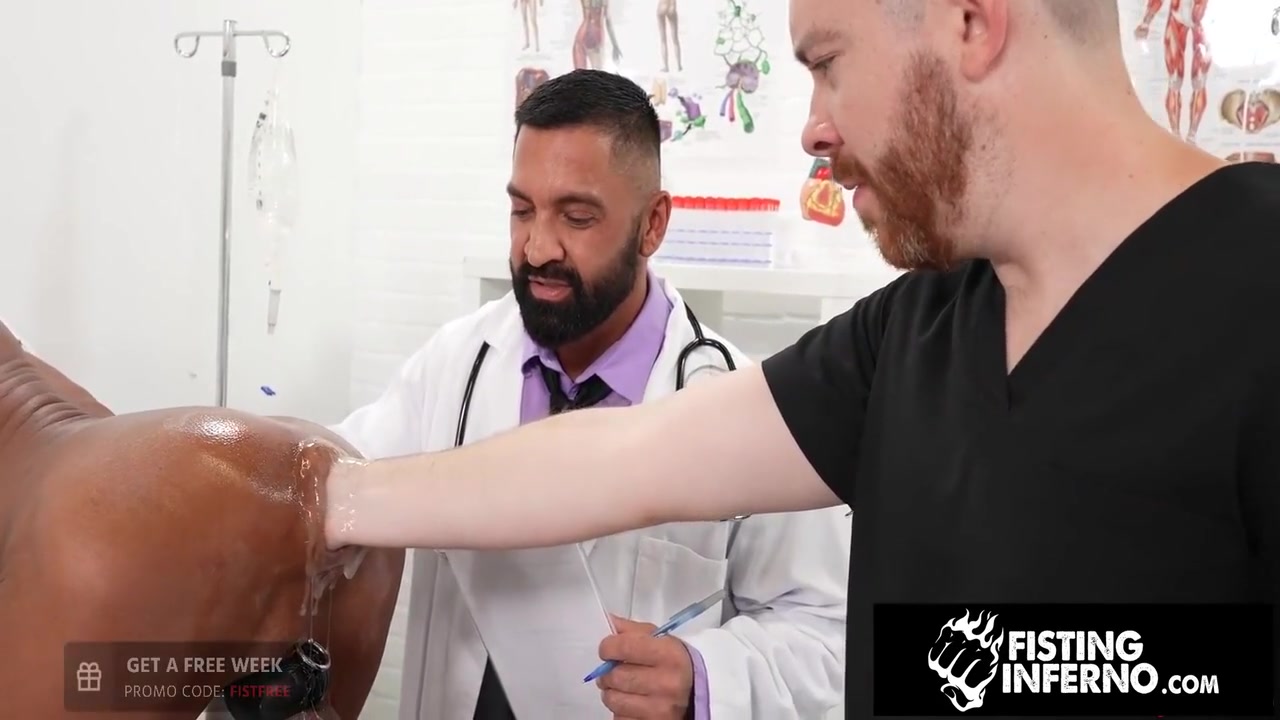 Rose Bud, Nathan Daniels And Wrex Wylde - Kinky Patient Fisted N Extracted 12 Min