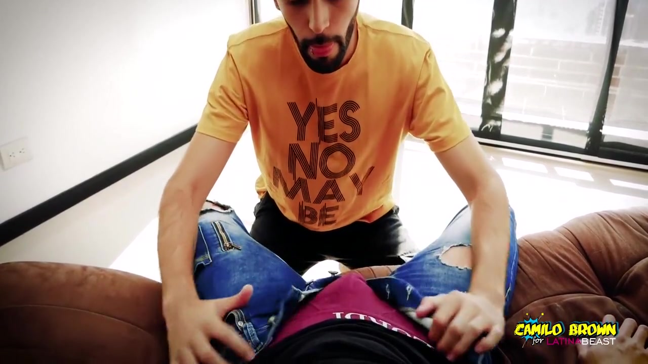 Camilo Brown In Sucking Your Cock Deepthroat And Drinking Your Cum Load Pov 5 Min