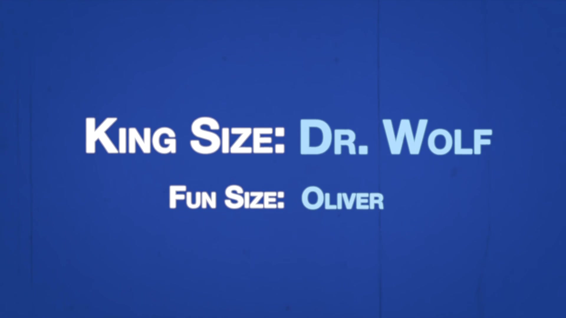 OLIVER Chapter 1 - Dr. Wolf’s Office