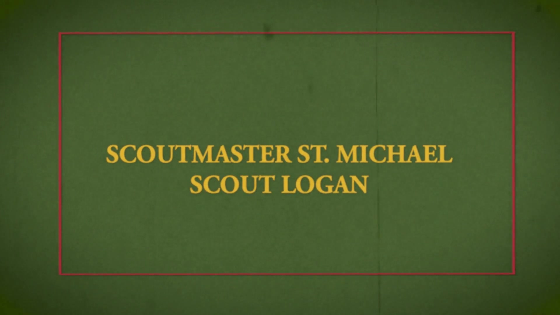 SCOUT LOGAN Chapter 4 - Setting Up Shelter