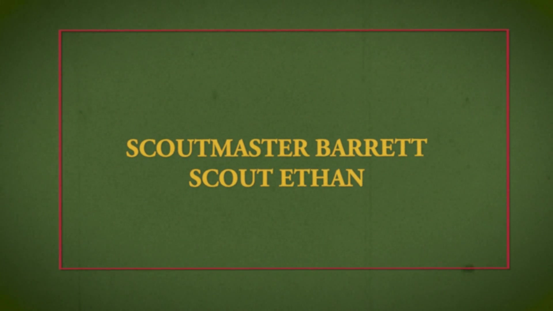 SCOUT ETHAN Chapter 5 - Learning the Ropes