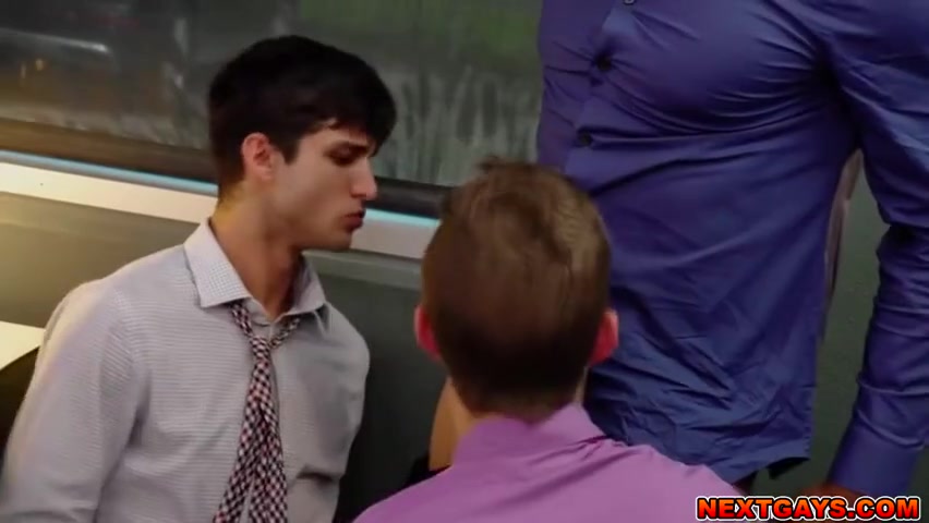 Brock Johnsyn, Scott Finn And Elliot Finn In Caught His Employess Having A Scret Office Affair