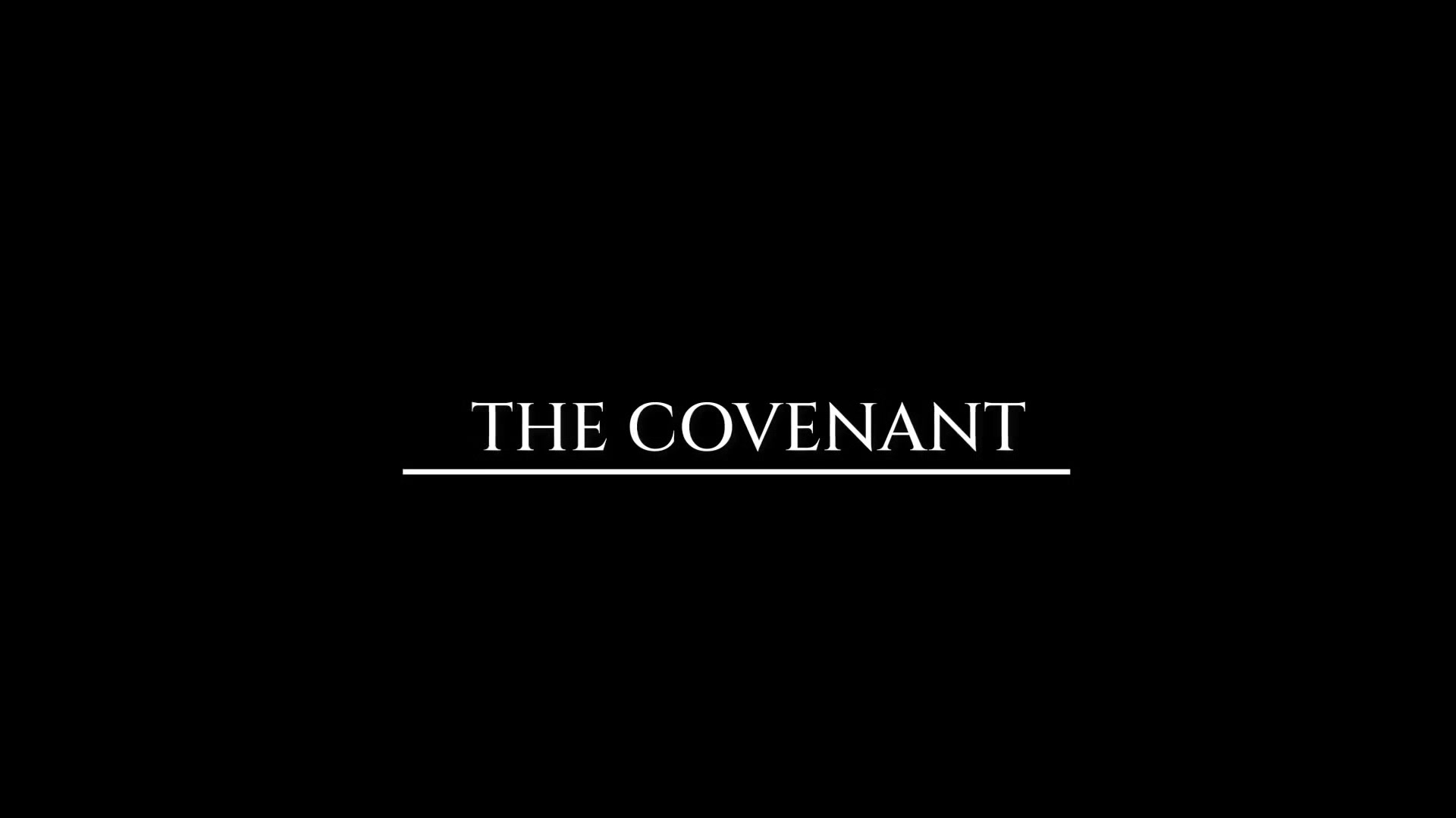 APPRENTICE JAMES Chapter 3 - The Covenant