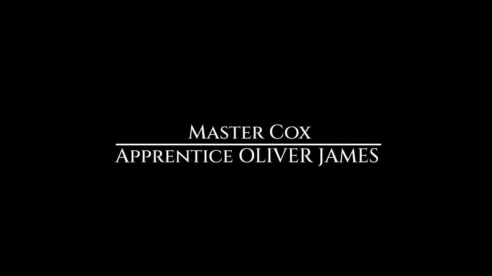 APPRENTICE JAMES Chapter 3 - The Covenant