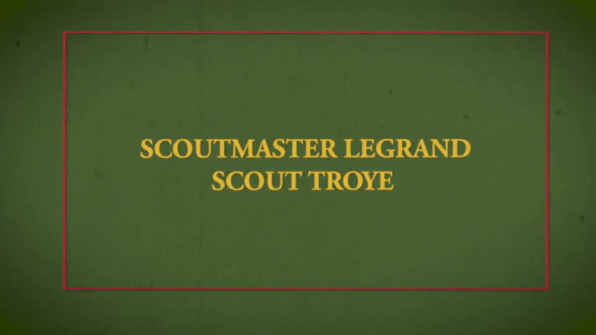 SCOUT TROYE Chapter 1 - Testing his Mettle