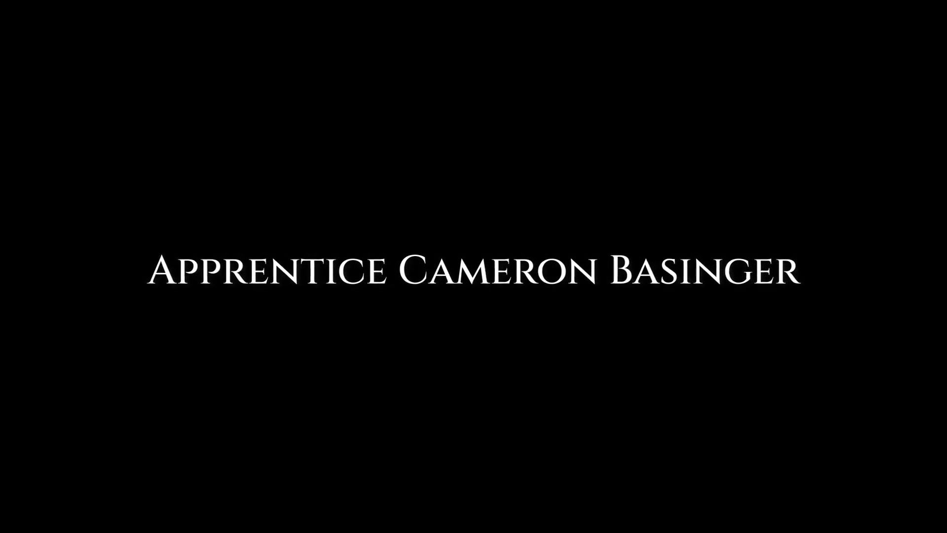 APPRENTICE BASINGER Chapter 2 - Disciplinary Action
