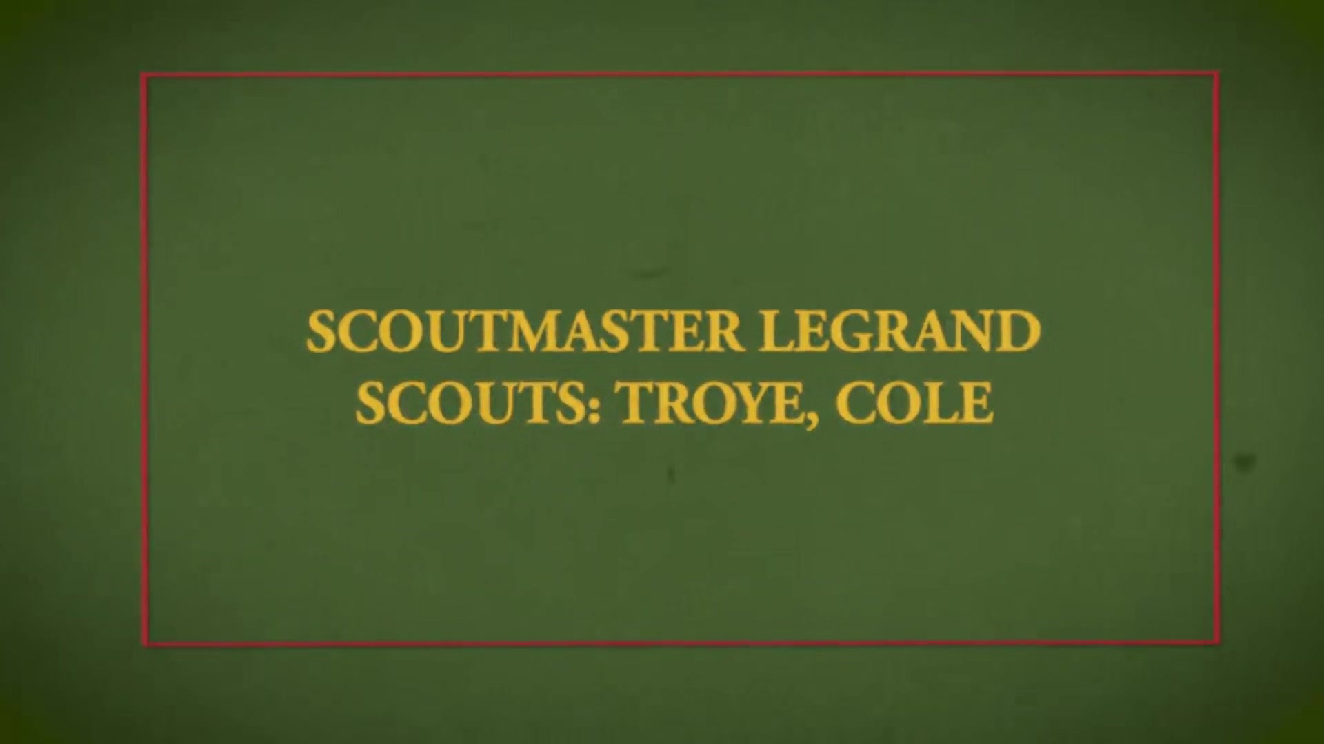 TROOP TIME Chapter 10 - Birdwatching