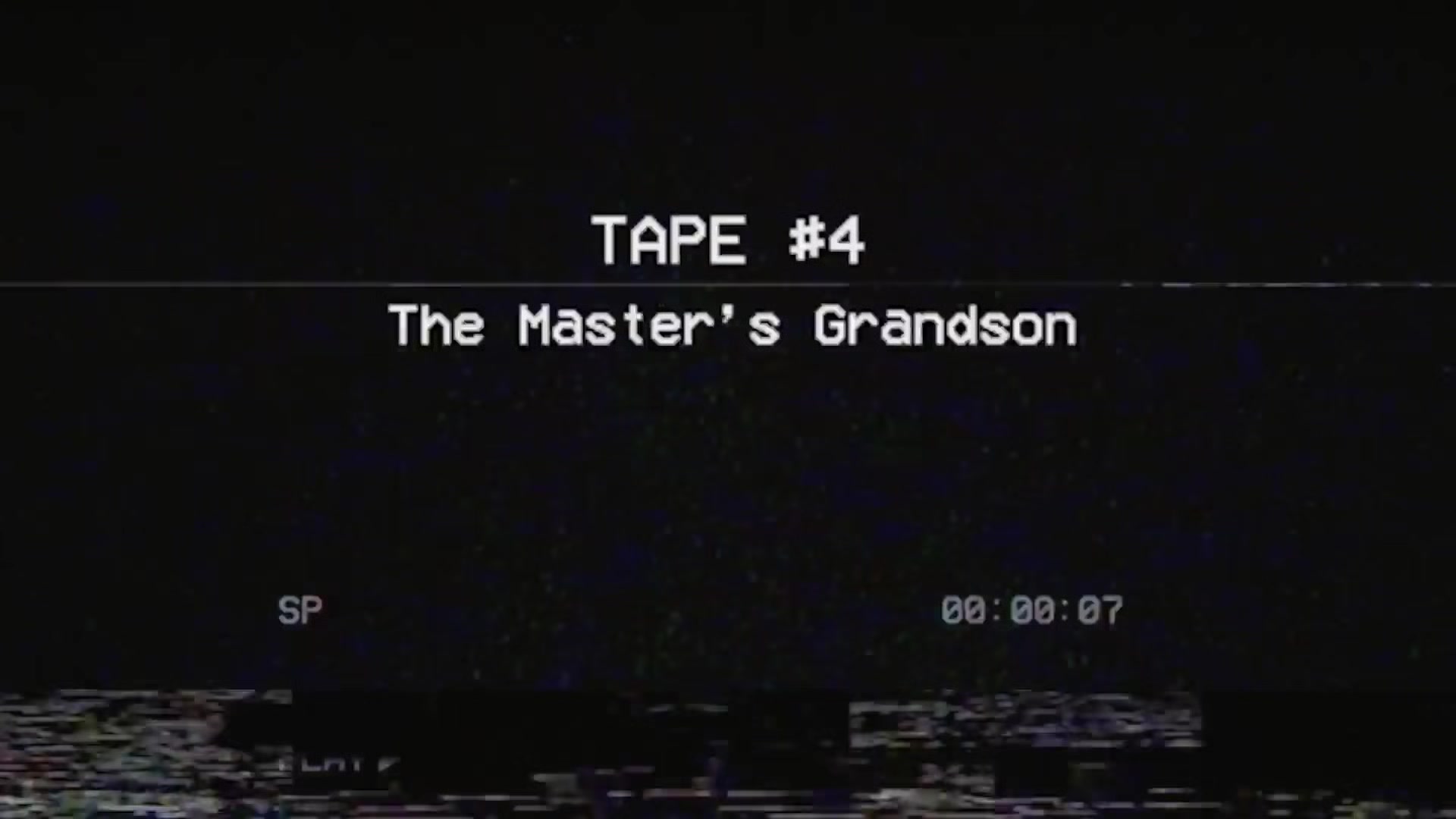 TEACHING MY Tape 4 - The Master’s
