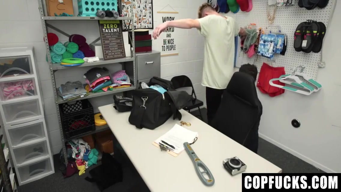 Braden Taylor And Jesse Zeppelin In Poor Straight Guy Has To Suck And Fuck With Gay Officer And Copfucks 8 Min